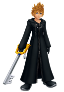 Roxas (en tant que Sora) Kingdom Hearts: 358/2 Days,Kingdom Hearts II, Kingdom Hearts 3D: Dream Drop Distance