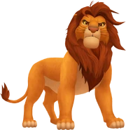 Simba In Pride Lands in [KH2]