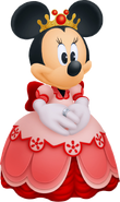 Koningin Minnie in Kingdom Hearts II.