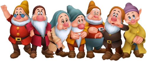 Bilder von den 7 Zwergen: Zeichnen lernen mit den Zwergen!