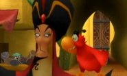 Iago junto a Jafar.