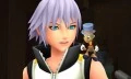Pepito Grillo hablando con Riku en Kingdom Hearts 3D: Dream Drop Distance