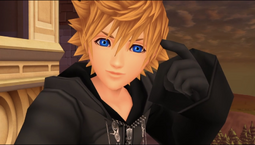 Roxas mimicking Axel’s catchphrase DDD HD