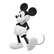 Rey Mickey en su Forma Retro