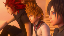 KHIII Ending Lea Roxas Xion