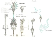 Concept Art de la Keyblade du Jeune Xehanort