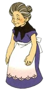 Artwork de la Grand-mère de Kairi pour Kingdom Hearts