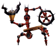 The Wheel Master's appearance in Kingdom Hearts Birth by Sleep.