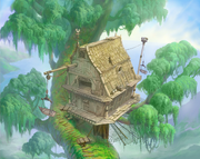 Deep Jungle- Treehouse 2 (Art) KH