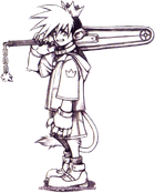 Sora's early design.