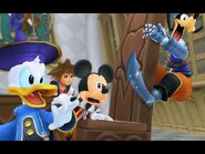 L'épisode fait la part belle à Mickey et ses deux acolytes.