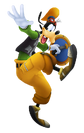 Goofy se model van Kingdom Hearts HD 2.5 ReMIX