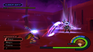 Batalla de Sora contra Sephiroth en Kingdom Hearts