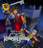Kingdom Hearts 3D Demo Promotional Art.