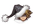 Santa Sora's sprite in Wisdom Form.