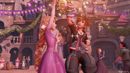 Rapunzel with Sora KHIII