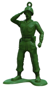 Sarge and Green Army Men