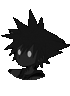 Retro Sora's sprite in Anti Form.