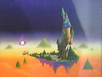 Twilight Town- Mysterious Tower (Art) KHII