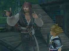 Jack sparrow KH2 y sora