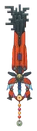 Artwork of the Nano Gear Keyblade.