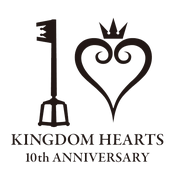 Kingdom Hearts 10th Anniversary Logo