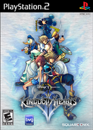 Jaquette d'Amerique du Nord de Kingdom Hearts II