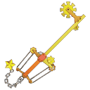 Die Wishing Star Keyblade in Kingdom Hearts Re:coded