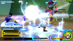 Ven showing off the basic moves of Wingblade.