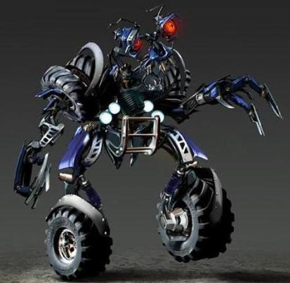 transformers 3 wheelie