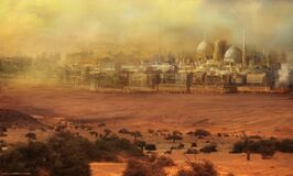 Large desert city dvg by cloudminedesign-d6bnvmx