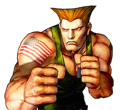 Guile from Street Fighter IV, Guile's Theme Goes with Everything