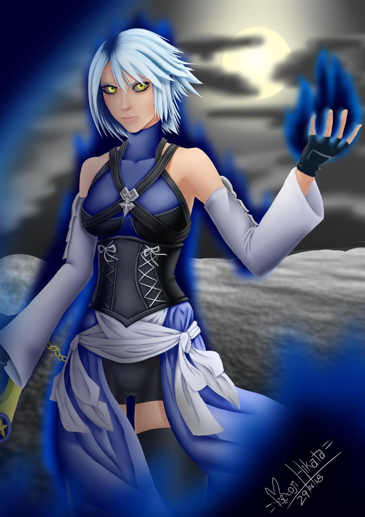 Aqua [art by 3ch__] : r/KingdomHearts