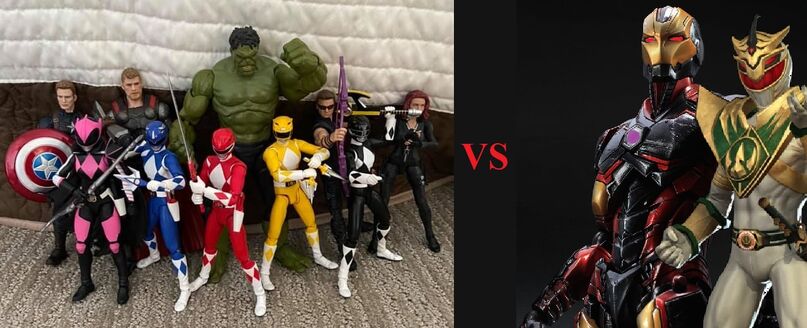 Avengers & Zyuranger VS Iron Majin & Lord Drakkon