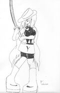 Fan art of Flintlass by DeviousVampire