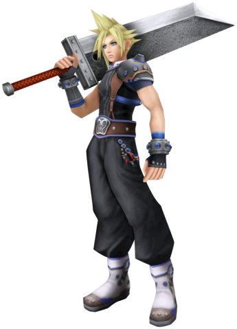 cloud kingdom hearts