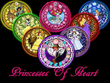 Princesses of Heart Background by c