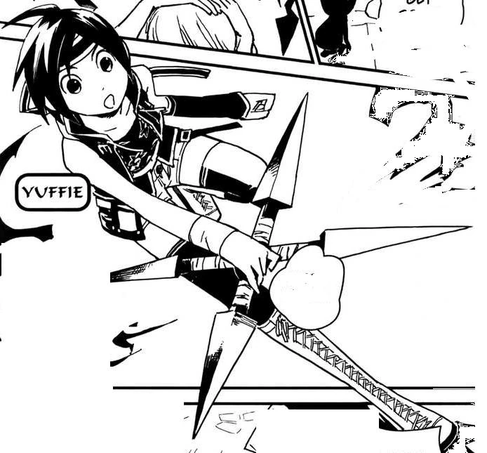 Yuffie Kingdom Hearts Manga Wiki Fandom