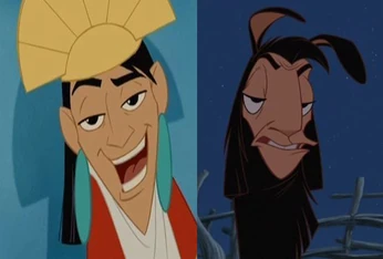 50% Royal, 50% Pain. Kuzco's pride gets the better of him as a human or as a Llama.