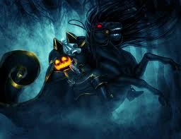 A mysterious horseman who attempted to kidnap Alice.