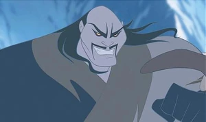 Shan-Yu, leader of the Huns.