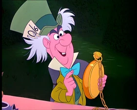 Mad Hatter was encountered having tea. Mercury does the body bad.