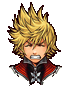 Icon của Roxas bị tấn công trong Kingdom Hearts II.