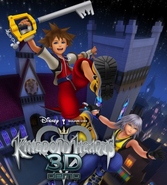 Promotional Art của Kingdom Hearts 3D Demo.