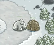 Rock Elemental vs. Yeti