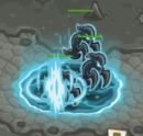 Shadow elementals appear from the portal