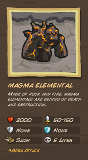 Magma Elemental Info