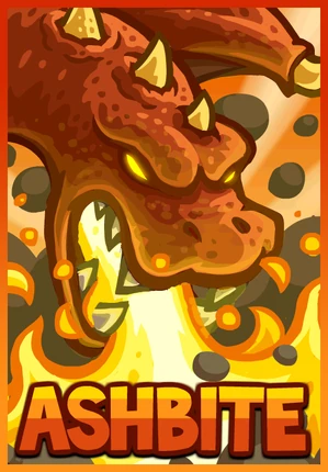 Ashbite the Dragon