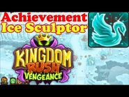 Kingdom Rush Vengeance ICE SCULPTOR Achievement Break the ice from 25 frozen towers