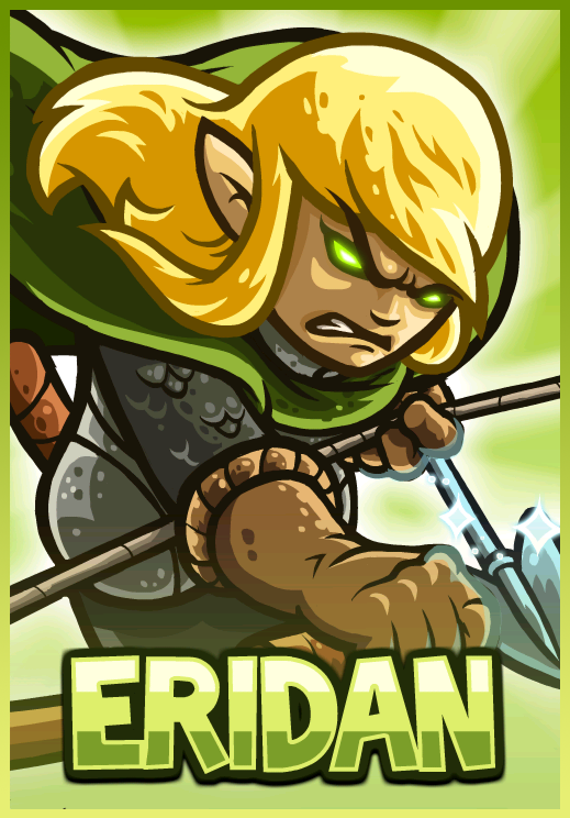 Eridan the Ranger is a hero in Kingdom Rush: Origins. 